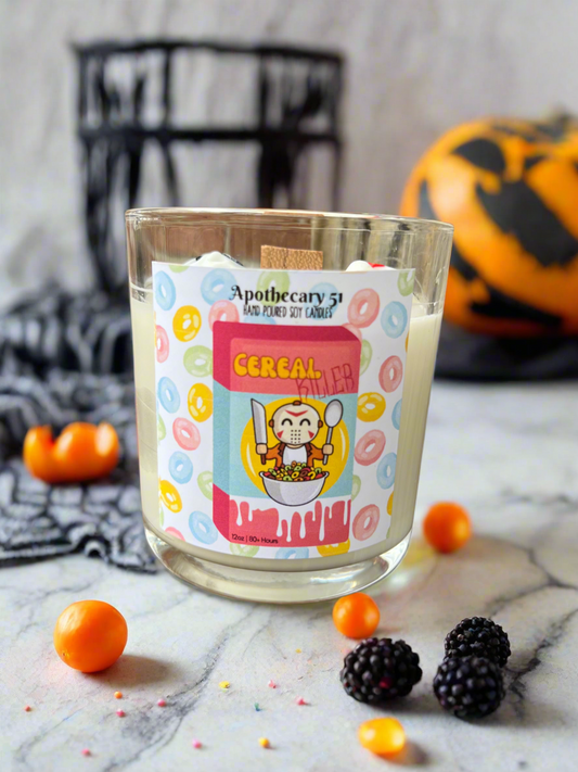 Cereal Killer 12oz Wood Wick Candle