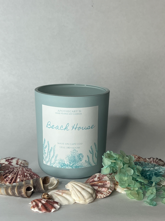 Beach House Wood Wick Candle