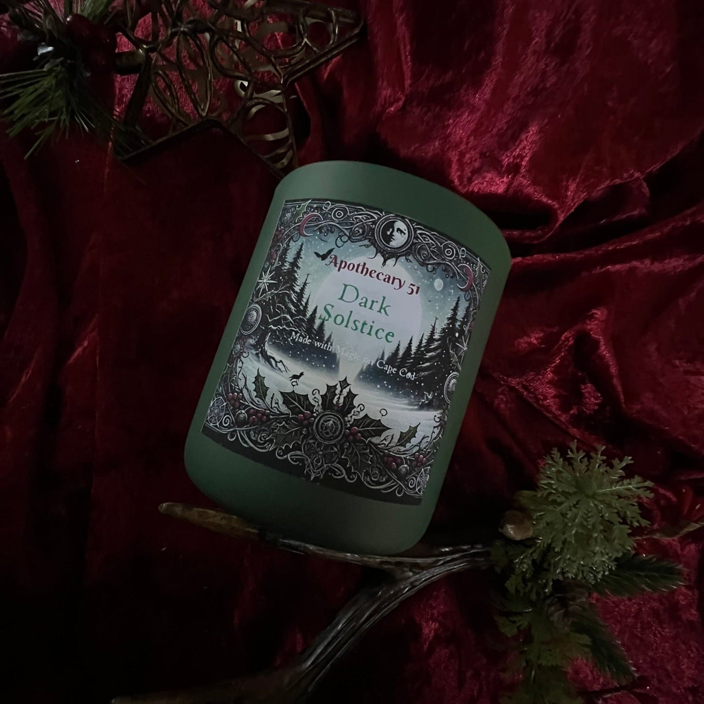 Dark Solstice Wood Wick Candle